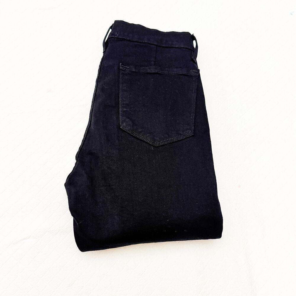 Frame Le Skinny De Jeanne Film Noir Black Denim Jean Pants LSJFLRE403 Size 28